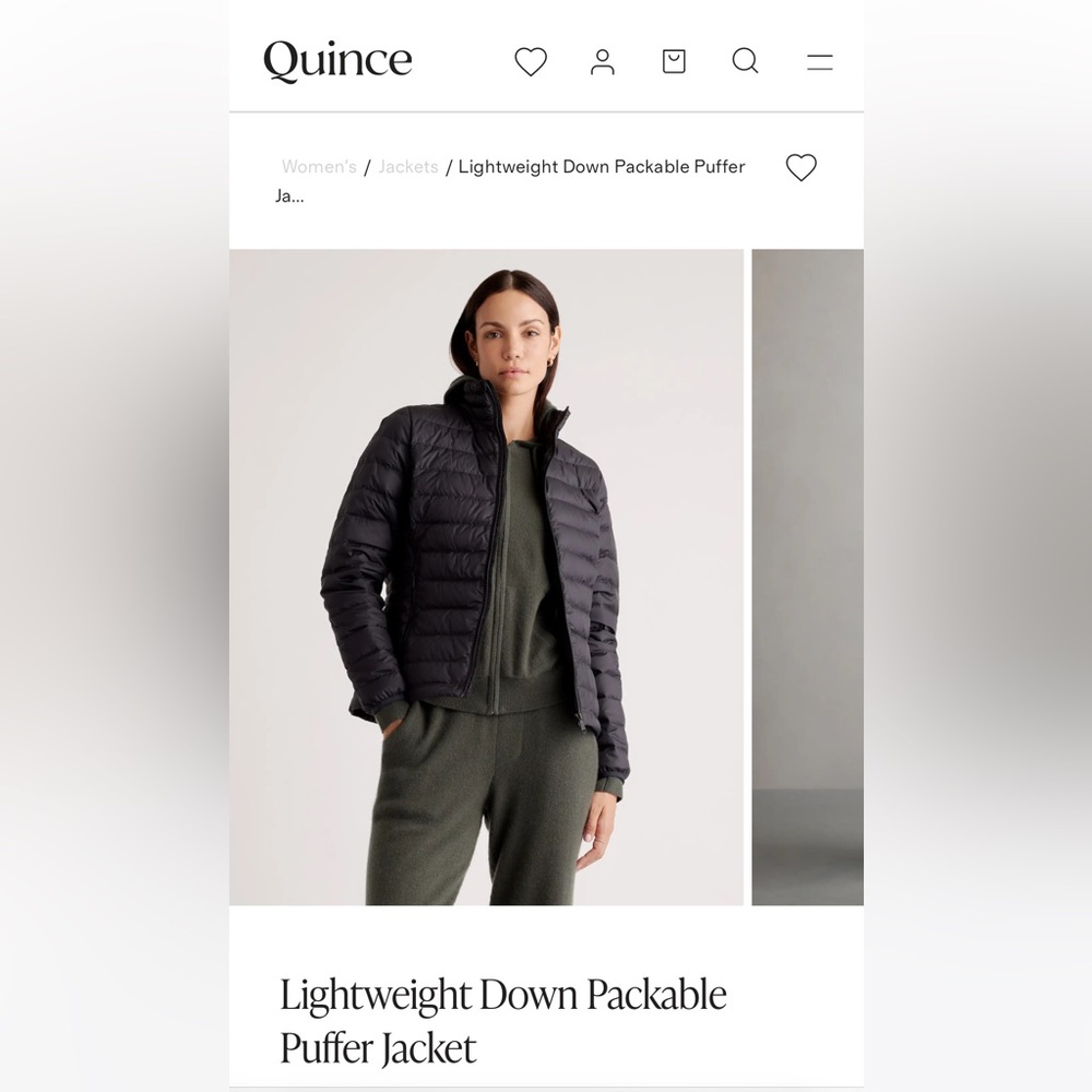 Quince Lightweight Puffer Jacket